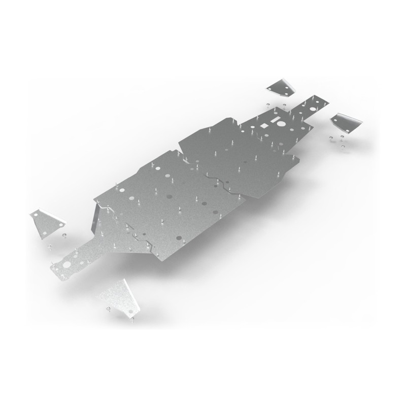 Z FORCE 950 SET PLAQUE DE PROTECTION ALUMINIUM