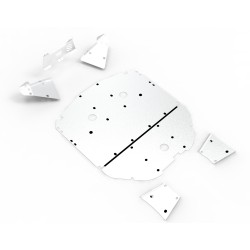 FUGLEMAN UT10 X SET PLAQUE DE PROTECTION ALUMINIUM